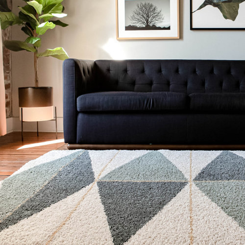 Mercury Row® Bonifay Geometric Rug & Reviews Wayfair